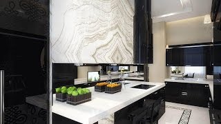 Interior Design Kitchen Black and White