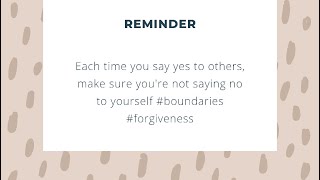 The Truth About Forgiveness