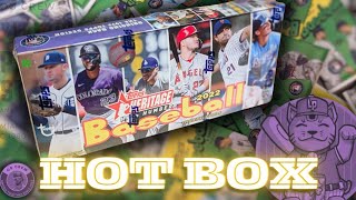 2022 Topps Heritage High Number Hobby Box Rip 🍀 Hot Box! 🍀🔥🍀