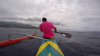 Kihei downwind run on Kai Waa Ares March 2018