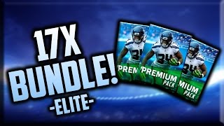 17x PREMIUM BUNDLE OPENING + Legend Pack Topper! Madden Mobile 17