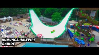 Humunga Halfpipe Slide at SplashDown Beach in Duchess County, NY