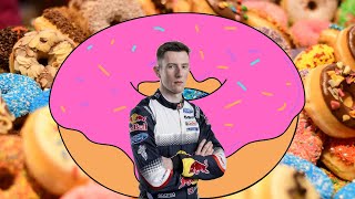 Elfyn Evans WRC Llandudno Ceremonial Finish Donut