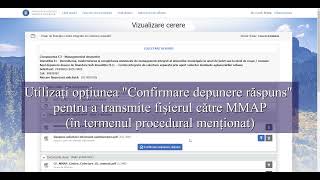 Tutorial raspuns informatii suplimentare dosar