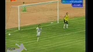 Wonderfull goal by Reza Niknazar