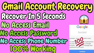 How To Recover Gmail Account | Google Account Recovery Without Any Verification_Latest December 2022