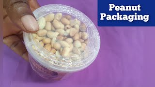 Peanut packaging for Small businesses