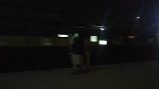 Pakistan Railways: Bolan Mail passing Drigh Road in Night