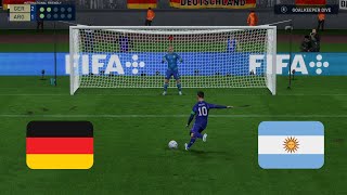 FIFA 23 - WORLD CUP 2022 | GERMANY VS ARGENTINA | PENALTY SHOOTOUT | GAMEPLAY PC #fifa23 #football