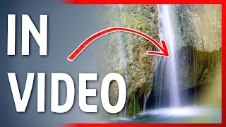 Smooth water effect in VIDEO | How to simulate long exposure