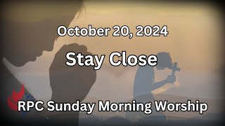 RPC Sunday Worship - October 20, 2024