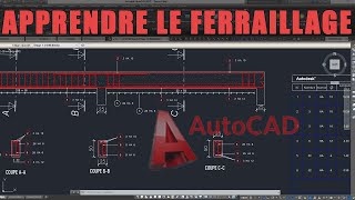 FERRAILLAGE AUTOCAD