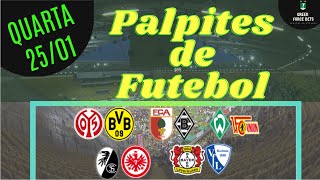 PALPITES DE APOSTAS DE FUTEBOL PARA O DIA 25/01/2023 (QUARTA)!!! CONFIRA AGORA MESMO!