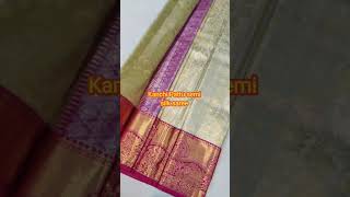 Kanchi Pattu semi silk saree/To shop 9810207913