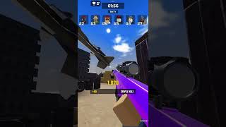 Roblox Gunfight Arena | Close Ranger Sniper QUADRA KILL #shorts #gunfightarena #roblox