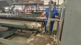 preinsulated pipe production foaming without spacer производство труб ппу