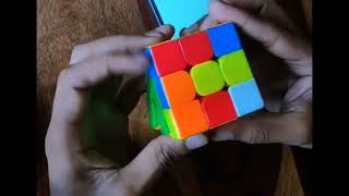 14.37 Rubik's cube solve on live