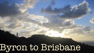 Sunrise in Byron, Sunset in Brisbane