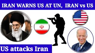 US vs. Iran, US attacks Iran troops #us #iran