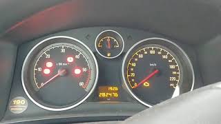 Opel Zafira B start fail