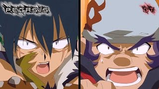 Beyblade AMV: Dark Bull vs Rock Leone HD