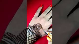 New stylish arabic mehndi design ||very easy mehndi design ||Mehndi design #shorts #ytshorts