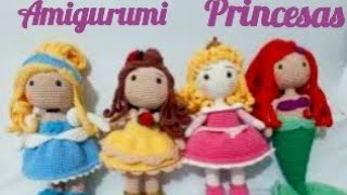 amigurumi princesas da disney #princesasdadisney