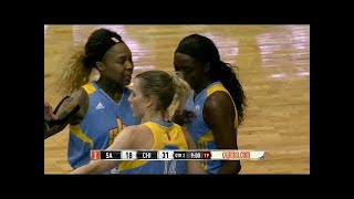 San Antonio Stars vs Chicago Sky 2017 WNBA (Aug 10)