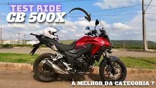 CB 500x VALE MESMO A PENA? Teste ride o opinião sobre a CROSSOVER da HONDA !