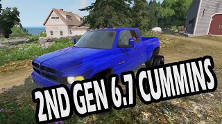 BeamNG - Dodge Ram 2nd Gen 6.7 Cummins Brandon24V