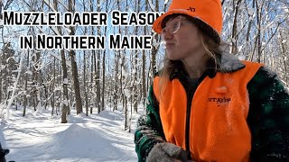 The End Of My Deer Hunting Season // Northern Maine Muzzleloader Whitetail Hunting