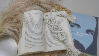 Makrome Kitap Ayraci 🍂Macrame bookmark