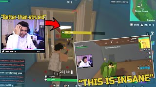 Myth plays roblox fortnite (island royale) and this happened...