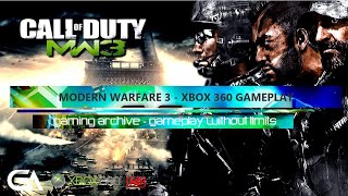 Call of Duty Modern Warfare 3 MW3 Xbox 360 Retro Gameplay 2011 - COD Retro Gaming Xbox 360 Gaming