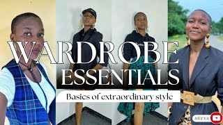 Basics of Extraordinary Wardrobe |Fashion / Aiirva