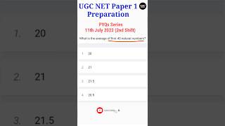 UGC NET Paper 1 | PYQs Series | Average Tricks #jrf #ugcnetpaper1 #ugcnet2023 #shorts #ytshorts