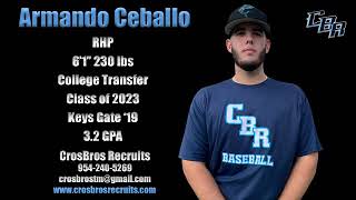 Armando Ceballo Pitching Skill Video