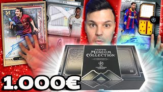 Abro Caja de Mil Euros Topps Museum Collection UEFA Champions League  Hat-trick 2023/2024