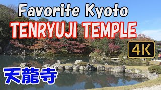 【Tenryuji Temple天竜寺】Favorite Kyoto🍁.See the beautiful gardens of Tenryu-ji Temple.