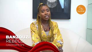 La candidate BANZOUZI Rebecca nous parle de son projet