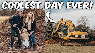 WE DUG A GIANT HOLE! [NO, SERIOUSLY!] DIG DAY!!