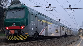 ARRIVI e PARTENZE & TRANSITI alla stazione di CERTOSA DI PAVIA!