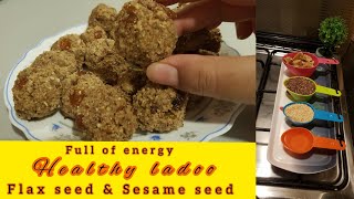 Flax Seed & Sesame Seed Ladoo||السی اور تل کے لڈو|| F&I Cooking World👩‍🍳