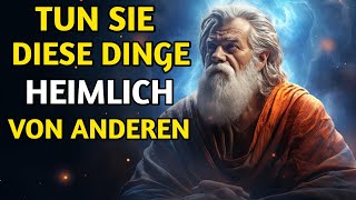 Halten Sie All Diese Dinge Vor Anderen Menschen Verborgen – Buddhismus 🤐 🙏