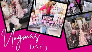 VLOGMAS ‘24 DAY 3: PINK CHRISTMAS DECOR