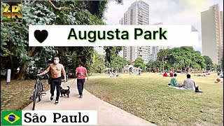 Walk in Augusta Park🇧🇷Sao Paulo | Parque Augusta em【4K】2021 #saopaulo #brazil #augusta