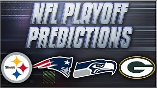 NFL Divisional Round Playoff Predictions! Who's Going To The Superbowl?