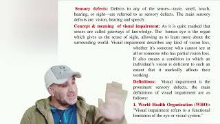 CONCEPT & MEANING OF VISUAL IMPAIRMENT: UGC NET JRF CTET SET UG PG