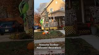 Awesome Outdoor Halloween Decorations