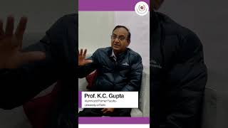 DU Donor Talk Series: Prof. K. C. Gupta | Alumni | Former Faculty | Academician | Philanthropist |